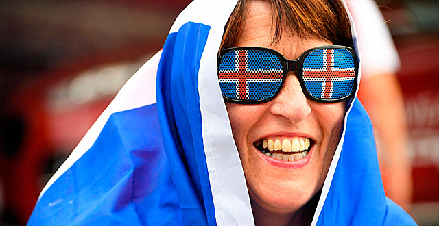 Islannin kannattajilla on ollut paljon aihetta iloon jalkapallon EM-kisoissa.