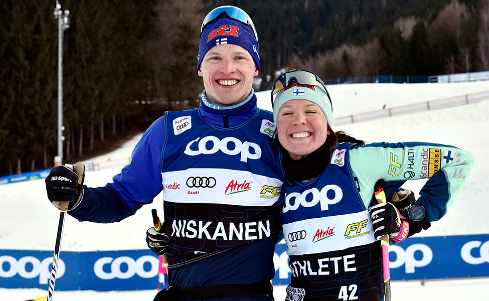 Sisarukset Iivo ja Kerttu Niskanen kilpailevat hiihdon MM-kisoissa Sloveniassa helmikuun lopussa.