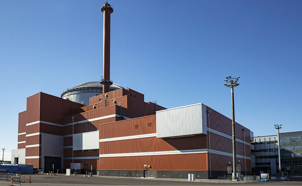 Suomen uusi ydinvoimala on Olkiluodossa.