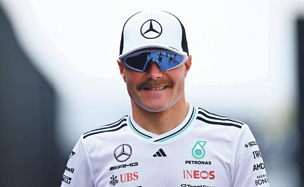 Formulakuski Valtteri Bottas on ollut Mercedes-tallin testikuljettaja tänä vuonna.